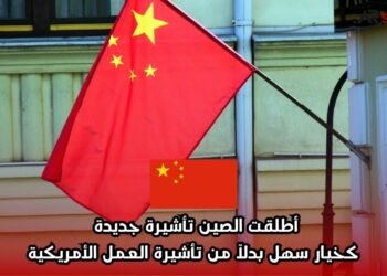 أطلقت الصين تأشيرة جديدة كخيار سهل بدلاً من تأشيرة العمل الأمريكية