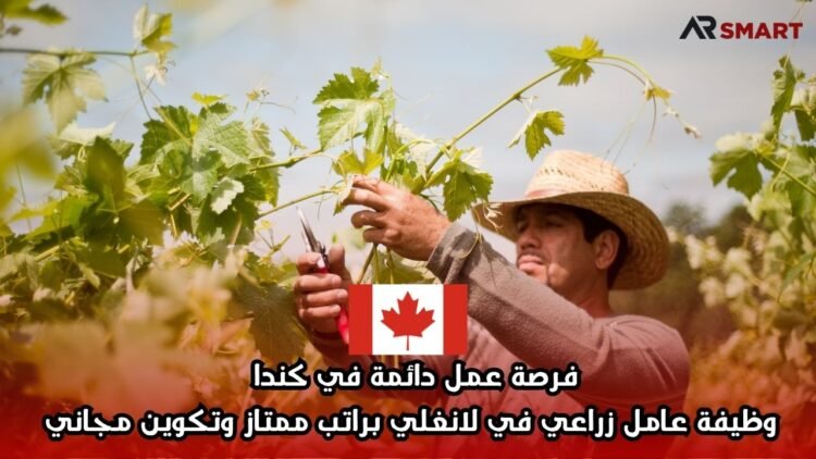 فرصة عمل دائمة في كندا: وظيفة عامل زراعي في لانغلي براتب ممتاز وتكوين مجاني