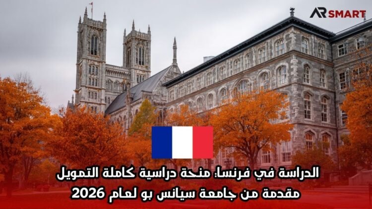 الدراسة في فرنسا: منحة دراسية كاملة التمويل مقدمة من جامعة سيانس بو لعام 2026