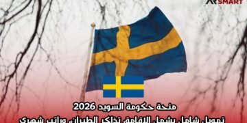 منحة حكومة السويد 2026 | تمويل شامل يشمل الإقامة، تذاكر الطيران، وراتب شهري