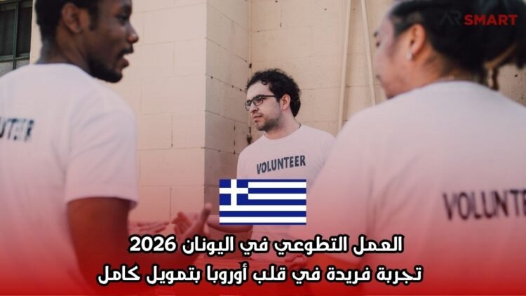 العمل التطوعي في اليونان 2026 – تجربة فريدة في قلب أوروبا بتمويل كامل