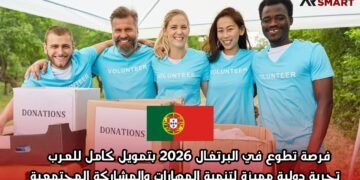 فرصة تطوع في البرتغال 2026 بتمويل كامل للعرب – تجربة دولية مميزة لتنمية المهارات والمشاركة المجتمعية