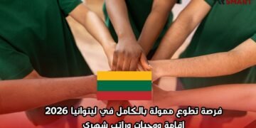  فرصة تطوع ممولة بالكامل في ليتوانيا 2026 | إقامة ووجبات وراتب شهري