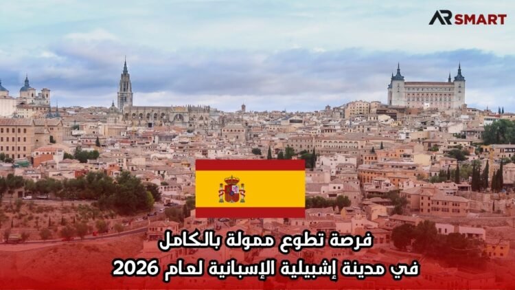  فرصة تطوع ممولة بالكامل في مدينة إشبيلية الإسبانية لعام 2026