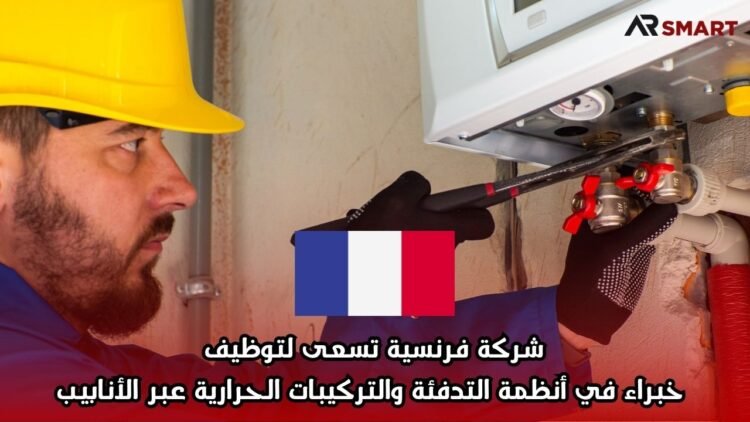 شركة فرنسية تسعى لتوظيف خبراء في أنظمة التدفئة والتركيبات الحرارية عبر الأنابيب
