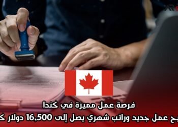 فرصة عمل مميزة في كندا: تصريح عمل جديد وراتب شهري يصل إلى 16,500 دولار كندي