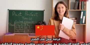 فرصة عمل في الصين لتعليم اللغة الإنجليزية مع توفير تدريب وتأشيرة مدفوعة التكاليف