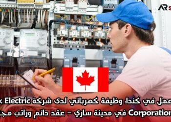 فرصة عمل في كندا: وظيفة كهربائي لدى شركة Nanak Electric Corporation في مدينة ساري – عقد دائم وراتب مجزٍ