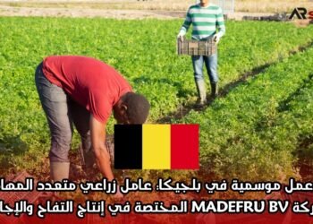 فرصة عمل موسمية في بلجيكا: عامل زراعي متعدد المهام لدى شركة MADEFRU BV المختصة في إنتاج التفاح والإجاص