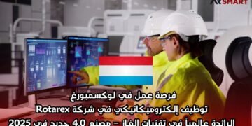 فرصة عمل في لوكسمبورغ: توظيف إلكتروميكانيكي في شركة Rotarex الرائدة عالمياً في تقنيات الغاز – مصنع 4.0 جديد في 2025