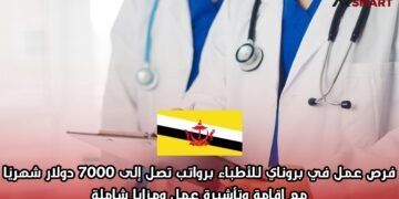 فرص عمل في بروناي للأطباء برواتب تصل إلى 7000 دولار شهريًا مع إقامة وتأشيرة عمل ومزايا شاملة