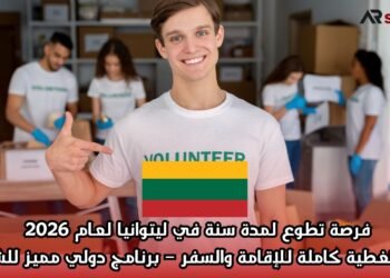 فرصة تطوع لمدة سنة في ليتوانيا لعام 2026 مع تغطية كاملة للإقامة والسفر – برنامج دولي مميز للشباب