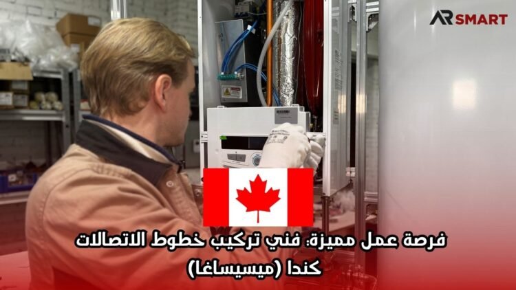 فرصة عمل مميزة: فني تركيب خطوط الاتصالات – كندا (ميسيساغا)