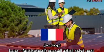 فرصة عمل: تقني أنظمة الطاقة الشمسية (الفوتوفولطية) – فرنسا