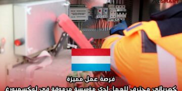 فرصة عمل مميزة: كهربائي محترف للعمل لدى مؤسسة مرموقة في لوكسمبورغ