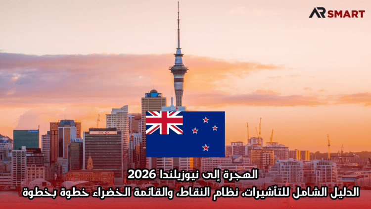 الهجرة إلى نيوزيلندا 2026: الدليل الشامل للتأشيرات، نظام النقاط، والقائمة الخضراء خطوة بخطوة