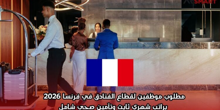 دليل العمل في فرنسا 2026: فرص توظيف بقطاع الفنادق براتب 1878 يورو ومزايا شاملة