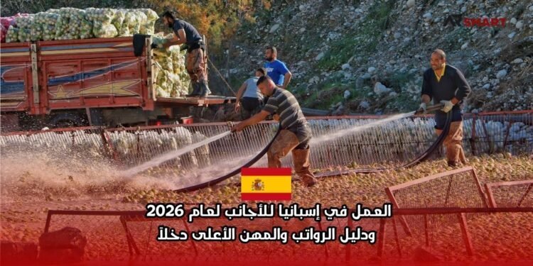 ‫العمل في إسبانيا  لعام 2026 المهن المطلوبة، الأجور، والمسار القانوني للهجرة والعمل